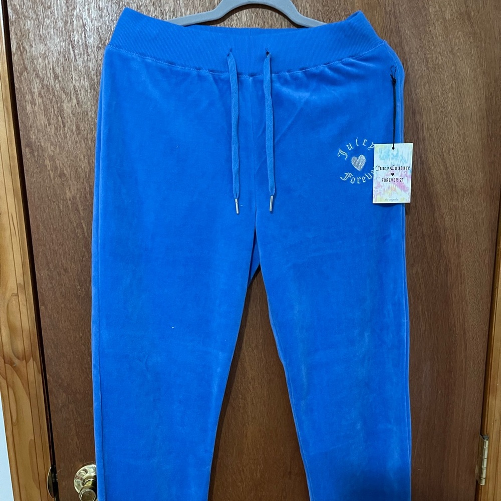 Blue juicy Couture trackpants
